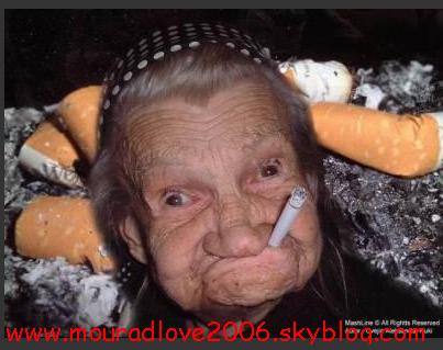 cette dame elle un peu feu